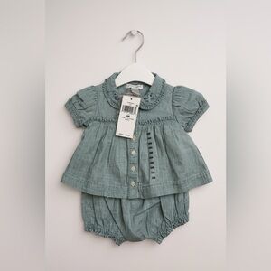 Ralph Lauren Kids Matching Set in Teal